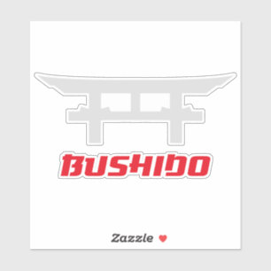 Sticker Bushido Martial Arts Honor