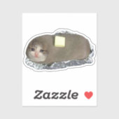 Sticker Butta Cat Meme (Vel)