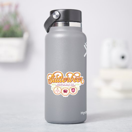 Sticker BUTTERBEER™ Available At Wizarding Taverns (HydroFlask)