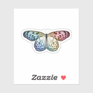 Sticker Butterfly Rainbow