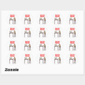 Sticker "Button Monkey" (Feuille)