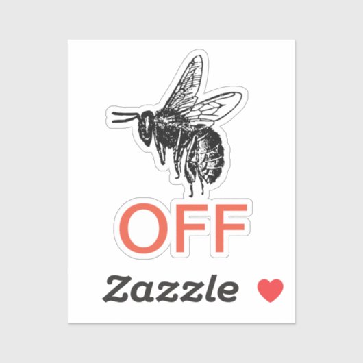 Sticker Buzz désactivé (Feuille)