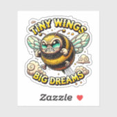 Sticker Buzzing for Greatness (Feuille)