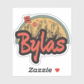 Sticker Bylas, Arizona (Feuille)