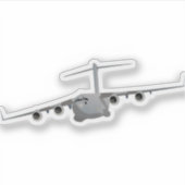 Sticker C-17 Avion de l'US Air Force (Devant)