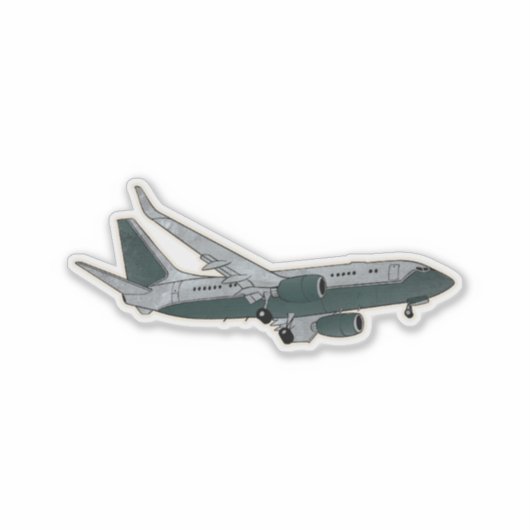 Sticker C-40, Clipper, Avion de transport (Devant)