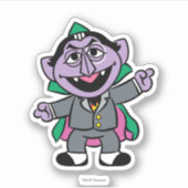 Sticker C est pour Count von Count | Ajouter Votre Nom (Devant)