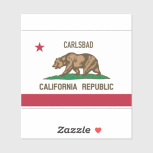Sticker CA Carlsbad