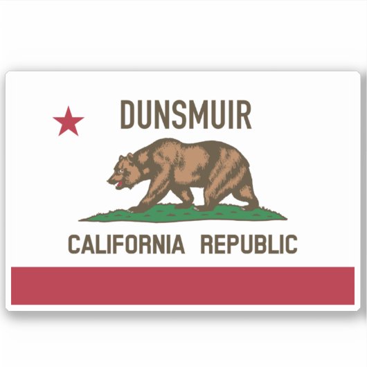 Sticker CA Dunsmuir (Devant)