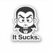 Sticker Ça fait des salopes ! (Devant)