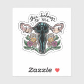 Sticker Ça me appartient (Feuille)