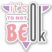 Sticker Ça ne va pas. (Recto)