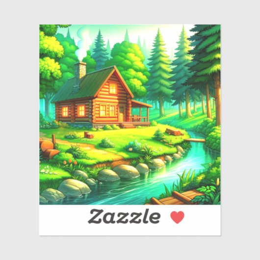 Sticker Cabine (Feuille)