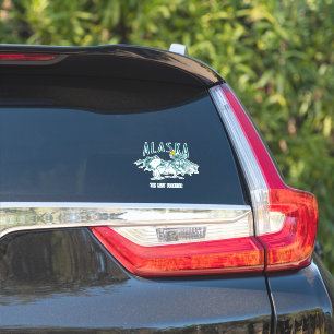 Sticker cacahuètes   Alaska La Dernière frontière