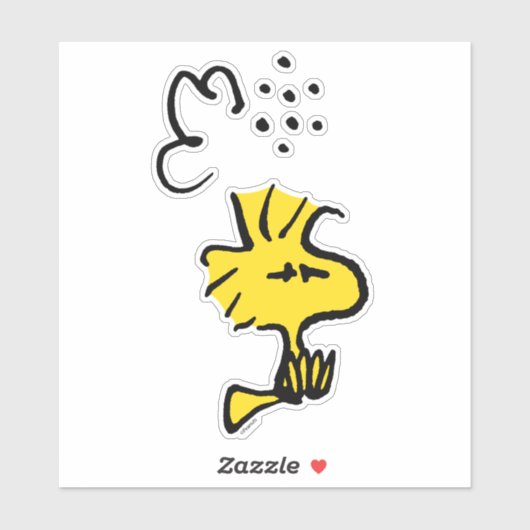 Sticker cacahuètes | Bois éteint (Feuille)