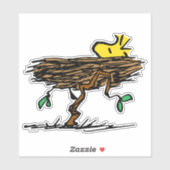 Sticker cacahuètes | Carénage de bois (Feuille)