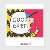 Sticker cacahuètes | Charlie Brown Bon Grief Half & Half (Feuille)