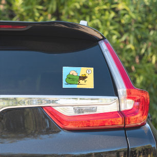 Sticker cacahuètes   Charlie Brown & Woodstock Half & Half