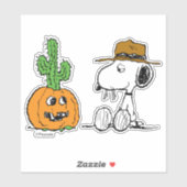 Sticker cacahuètes | Halloween du désert de Spike (Feuille)