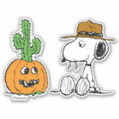 Sticker cacahuètes | Halloween du désert de Spike (Devant)