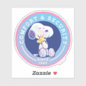 Sticker cacahuètes | Insigne de confort et de sécurité ble (Feuille)