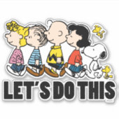 Sticker cacahuètes | La Bande (Devant)