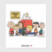 Sticker cacahuètes | Le bonheur est d'être l'un des gangs (Feuille)