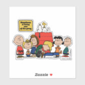 Sticker cacahuètes | Le bonheur est d'être l'un des gangs (Feuille)