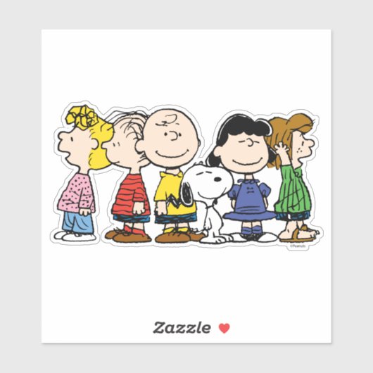 Sticker cacahuètes | Les cacahuètes s'unissent (Feuille)