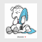 Sticker cacahuètes | Linus & Snoopy (Feuille)