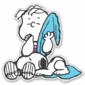 Sticker cacahuètes | Linus & Snoopy (Devant)