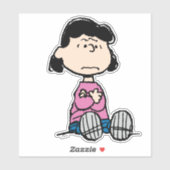 Sticker cacahuètes | Lucy Avec Armoiries Traversées (Feuille)