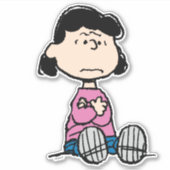 Sticker cacahuètes | Lucy Avec Armoiries Traversées (Devant)