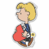 Sticker cacahuètes | Piano de voyage Schroeder (Devant)