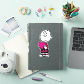 Sticker cacahuètes | Saint Valentin | Heart Charlie Brown (Couverture iPad)
