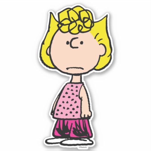 Sticker cacahuètes | Sally Brown (Devant)