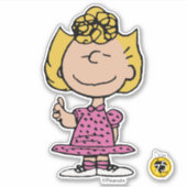 Sticker cacahuètes | Sally Super Smile (Devant)