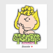 Sticker cacahuètes | Sally Thinking (Feuille)