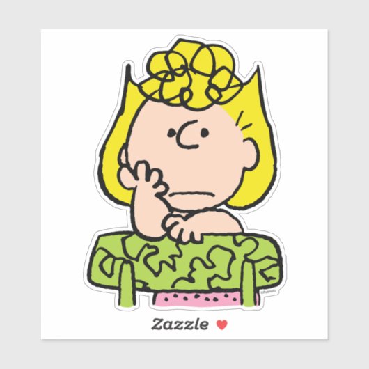 Sticker cacahuètes | Sally Thinking (Feuille)