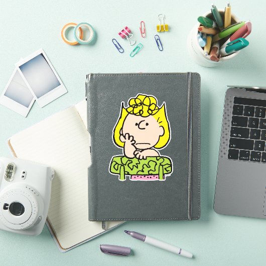Sticker cacahuètes | Sally Thinking (Couverture iPad)