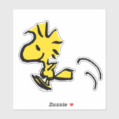 Sticker cacahuètes | Sauts de bois (Feuille)