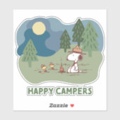 Sticker cacahuètes | Site du camp de Snoopy & Woodstock (Feuille)