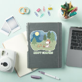 Sticker cacahuètes | Site du camp de Snoopy & Woodstock (Couverture iPad)