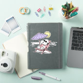 Sticker cacahuètes | Snoopy Beach (Couverture iPad)
