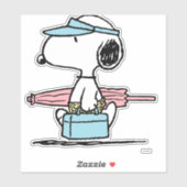 Sticker cacahuètes | Snoopy Beach Walk (Feuille)
