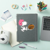 Sticker cacahuètes | Snoopy Football Kicker (Couverture iPad)