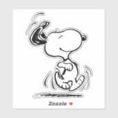 Sticker cacahuètes | Snoopy Happy Dance (Feuille)