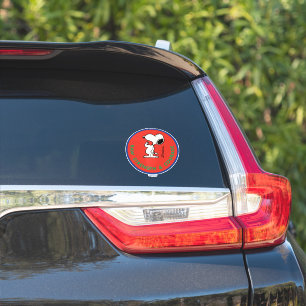 Sticker cacahuètes   Snoopy Raw Force & Courage Badge