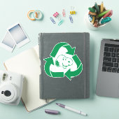 Sticker cacahuètes | Snoopy Recycle Reuse (Couverture iPad)