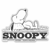 Sticker cacahuètes | Snoopy Reest Break (Devant)